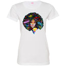 Art Black Women T Shirt Black History Month T-Shirt for Women Africa Pride Shirts CustomCat