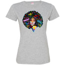 Art Black Women T Shirt Black History Month T-Shirt for Women Africa Pride Shirts CustomCat