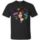 Art Black Women T Shirt Black History Month T-Shirt for Women Africa Pride Shirts CustomCat