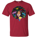 Art Black Women T Shirt Black History Month T-Shirt for Women Africa Pride Shirts CustomCat