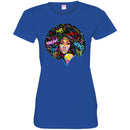 Art Black Women T Shirt Black History Month T-Shirt for Women Africa Pride Shirts CustomCat