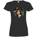 Art Black Women T Shirt Black History Month T-Shirt for Women Africa Pride Shirts CustomCat