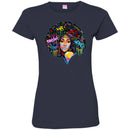 Art Black Women T Shirt Black History Month T-Shirt for Women Africa Pride Shirts CustomCat