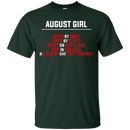 August girl funny T-shirts CustomCat