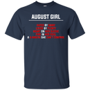 August girl funny T-shirts CustomCat