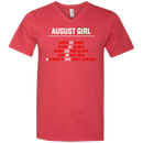 August girl funny T-shirts CustomCat