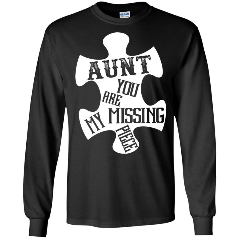 Aunt You Are Missing Piece T-shirts CustomCat