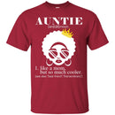 Auntie T-shirts For Black Women CustomCat
