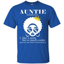 Auntie T-shirts For Black Women CustomCat