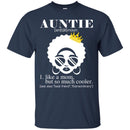 Auntie T-shirts For Black Women CustomCat