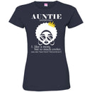 Auntie T-shirts For Black Women CustomCat