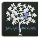 Autism Awareness Canvas - Grow Your Awareness Canvas Wall Art Decor