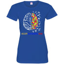 Autism T-Shirt Accept Understand Love Brain Puzzle Piece Awareness Day Gift Tee Shirts CustomCat
