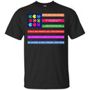 Autism T Shirt American Flag With Puzzle Shirts CustomCat