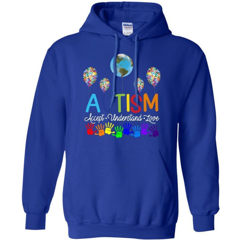 Autism T-Shirt Autism Accept Understand Love Gift Tees Shirt CustomCat