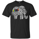 Autism T-Shirt Autism Awareness Elephant Shirts CustomCat