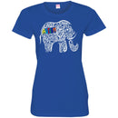 Autism T-Shirt Autism Awareness Elephant Shirts CustomCat