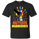 Autism T-Shirt Autism Awareness Hold Hand Children Women Cute Gift Tees Shirts CustomCat