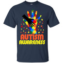 Autism T-Shirt Autism Awareness Hold Hand Children Women Cute Gift Tees Shirts CustomCat