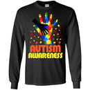 Autism T-Shirt Autism Awareness Hold Hand Children Women Cute Gift Tees Shirts CustomCat