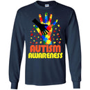 Autism T-Shirt Autism Awareness Hold Hand Children Women Cute Gift Tees Shirts CustomCat