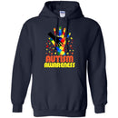 Autism T-Shirt Autism Awareness Hold Hand Children Women Cute Gift Tees Shirts CustomCat