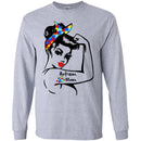 Autism T-Shirt Autism Awareness Mom Gift Tee Shirts CustomCat