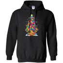 Autism T-Shirt Autism Awareness Puzzle Piece Christmas Tree Puzzle Piece T Shirts CustomCat