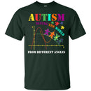 Autism T-Shirt Autism Awareness Seeing The World From Different Angles Cute Tees Gift Shirts CustomCat