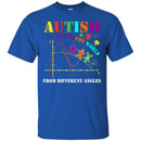 Autism T-Shirt Autism Awareness Seeing The World From Different Angles Cute Tees Gift Shirts CustomCat