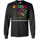 Autism T-Shirt Autism Awareness Seeing The World From Different Angles Cute Tees Gift Shirts CustomCat