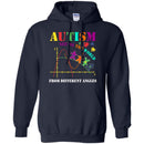 Autism T-Shirt Autism Awareness Seeing The World From Different Angles Cute Tees Gift Shirts CustomCat