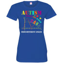 Autism T-Shirt Autism Awareness Seeing The World From Different Angles Cute Tees Gift Shirts CustomCat