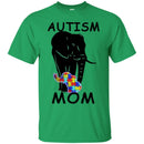Autism T-Shirt Autism Elephant Tee Shirt Autism Mom Shirts CustomCat