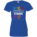 Autism T-Shirt Autism Strong Love Support Educate Advocate Shirts CustomCat
