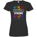 Autism T-Shirt Autism Strong Love Support Educate Advocate Shirts CustomCat