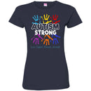Autism T-Shirt Autism Strong Love Support Educate Advocate Shirts CustomCat