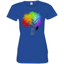 Autism T-Shirt Awkward Styles Awareness Swing Boy Puzzle Graphic Tee Shirts CustomCat