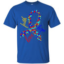 Autism T-Shirt Faith Hope Love Awareness Day Gift Tee Shirts CustomCat