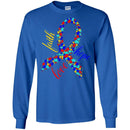 Autism T-Shirt Faith Hope Love Awareness Day Gift Tee Shirts CustomCat