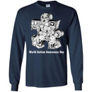 Autism T-Shirt I Am Me World Autism Funny Gift Awareness Day 2 April Puzzle Graphic Tee Shirt CustomCat