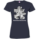 Autism T-Shirt I Am Me World Autism Funny Gift Awareness Day 2 April Puzzle Graphic Tee Shirt CustomCat