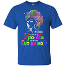 Autism T-Shirt It Takes A Lot Of Sparkle To Be An Autism Mom Puzzle Piece Awareness Day Gift Shirts CustomCat