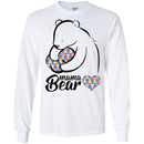 Autism T-Shirt Mama Bear Awareness Day Gift Tee Shirts CustomCat