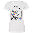 Autism T-Shirt Mama Bear Awareness Day Gift Tee Shirts CustomCat