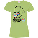 Autism T-Shirt Mama Bear Awareness Day Gift Tee Shirts CustomCat