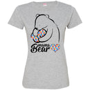 Autism T-Shirt Mama Bear Awareness Day Gift Tee Shirts CustomCat