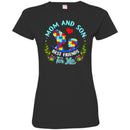 Autism T-Shirt Mom And Son Best Friends For Life Cute Mother Awareness Heart Tee Shirt CustomCat