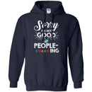 Autism T-Shirt Sorry I'm Not Good At People-Ing Awareness Day Gift Tee Shirts CustomCat