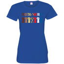 Autism T-Shirt Together We Rise Hand Awareness Day Gift Tee Shirts CustomCat
